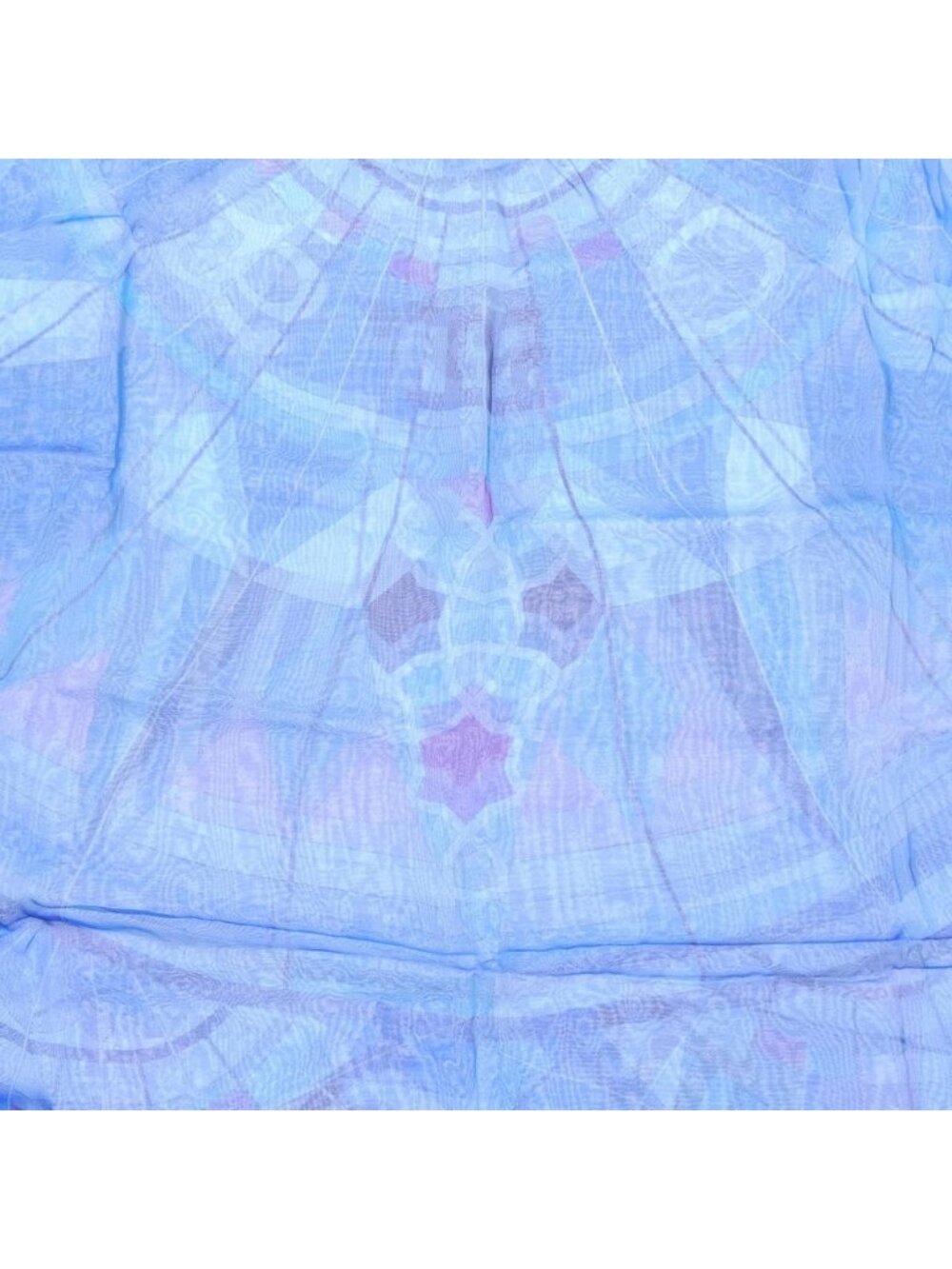 Hermes Stole Scarf Blue - Picture 4 of 4